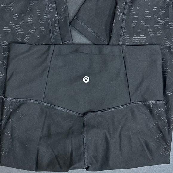 Lululemon Mapped Out High Rise Tight 28" Camo Black/Graphite Grey [6077] - Picture 7 of 13